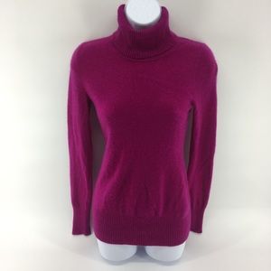 J crew Celeste magenta cashmere sweater size xs
